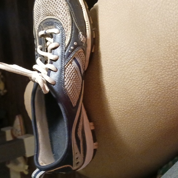 Sketchers S Sport “Gabie” women’s blue & grey memory foam sneakers size 8.5 - Picture 2 of 9